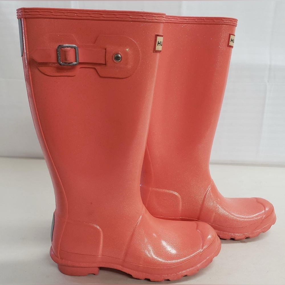 Women’s Hunter Pink tall Rain Boots size 8 - Picture 9 of 13